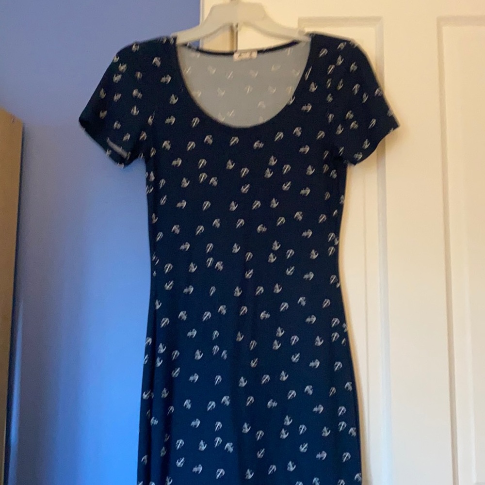 Dress with anchors